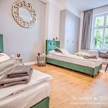 Family Luxury Haven: Dual Apartment Complex near Casino Sopot Exterior photo