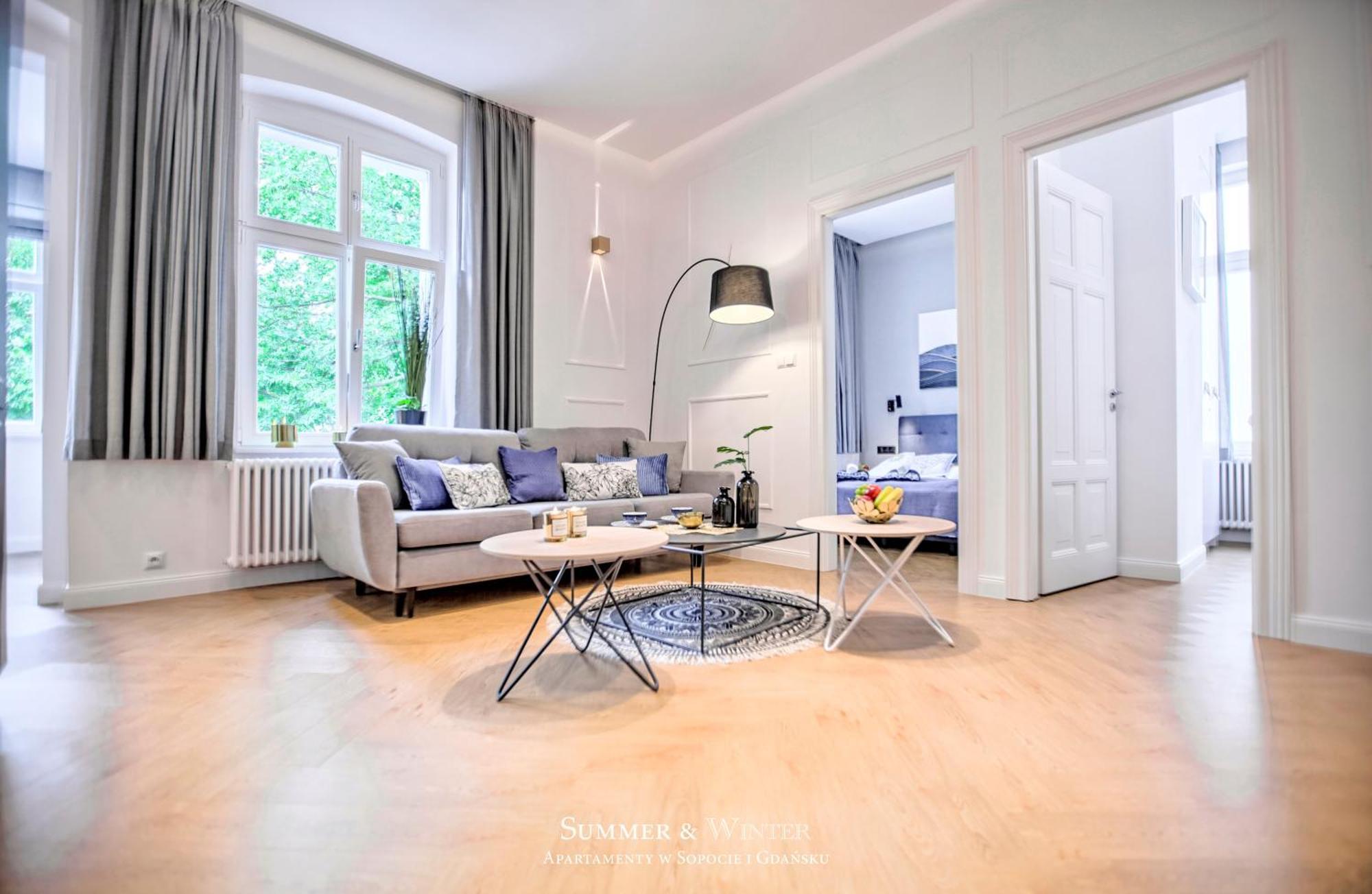 Family Luxury Wonder Heaven Apartment, 50m To M Cassino, First With 3 Badrooms&studio, Second With 2 Badrooms&studio, Parking W Cenie Appartamento Sopot